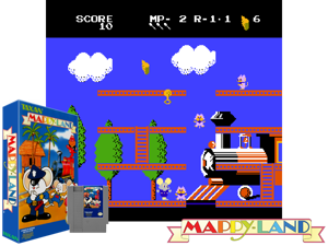 Mappy-Land (U) [o1] Cover